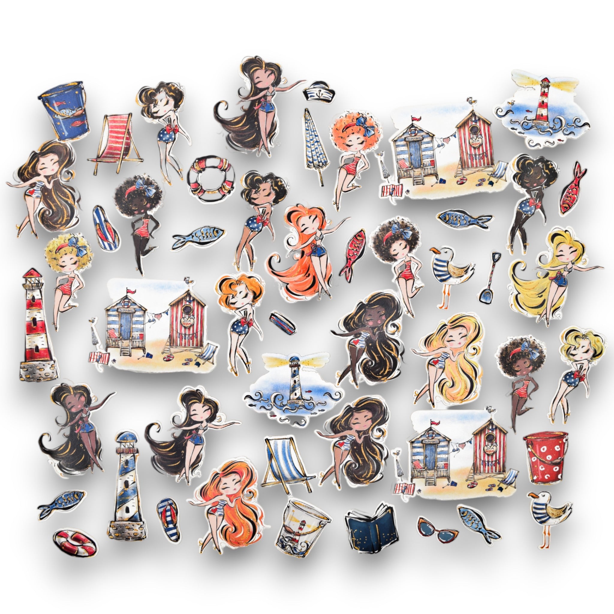 To The Beach - Ephemera Pack